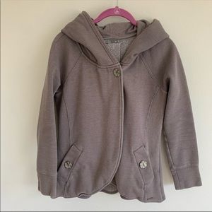 PrAna cozy jacket with buttons— size M